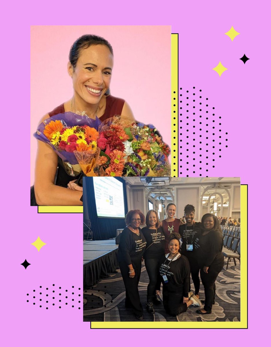 Dr. Rhonda Nese delivered a powerful message on integration of social justice and PBIS as today’s keynote speaker. Her fellow “Solidarity Sisters” were there to witness &amp; support her brilliance. #pbis #pbisforum #pbisforum2022