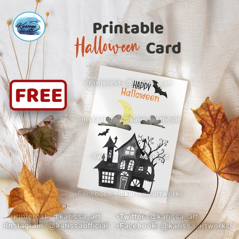 karissa_art's tweet photo. #FREE Printable Halloween Greeting Card 🎃👻
✅https://t.co/jMYcHQH5ba

#halloween #fall #spooky #love #halloweencostume #october #pumpkin #autumn #trickortreat #art #travel #photooftheday #halloweenmakeup #horror #scary #happyhalloween #pumpkins #picoftheday #party #beautiful https://t.co/pgAboohLnq