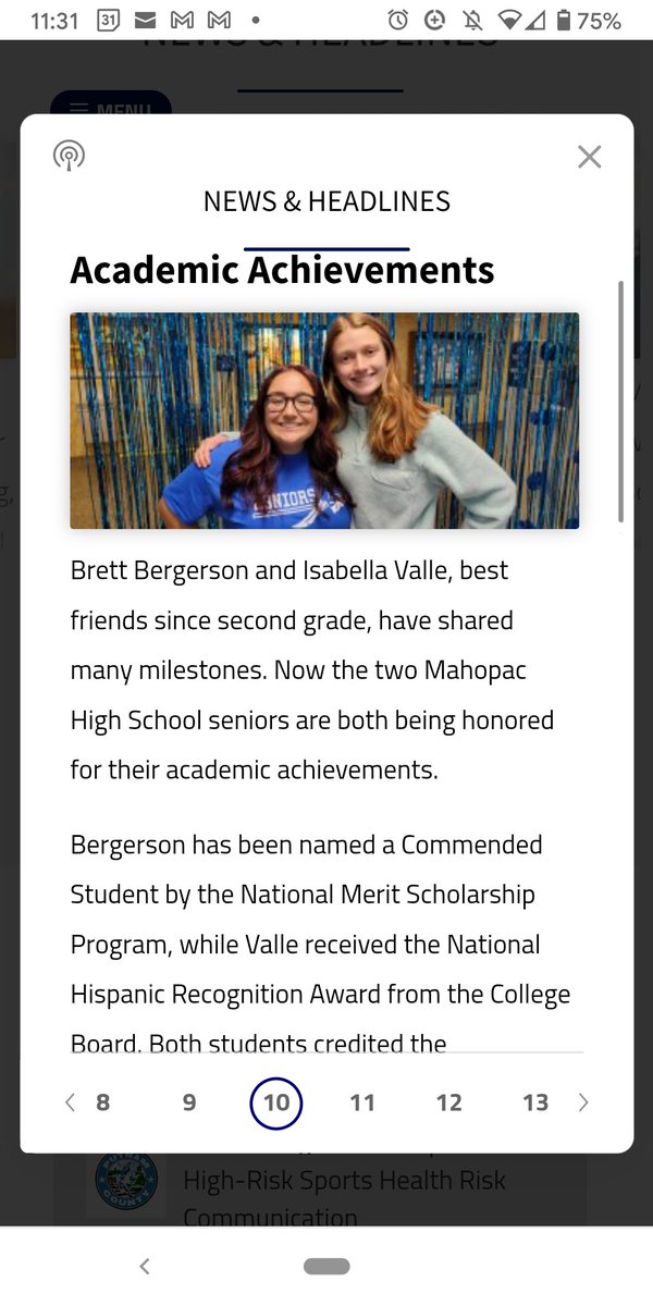 Congratulations to senior captain Brett Bergerson for being named a Commended Student by the National Merit Scholarship Program! Our team is so proud of our leader for so many reasons!! #STUDENTathlete

mahopac.org/feed?blockGrou…