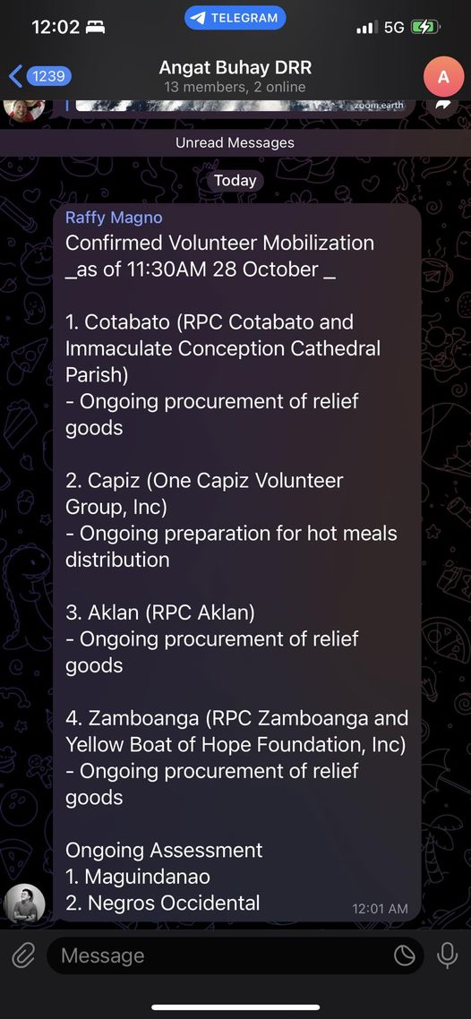 inquirerdotnet's tweet photo. #ICYMI: Former Vice President Leni Robredo shares an update of Angat Buhay's relief efforts on Friday, Oct. 28. | 📷: Robredo/Facebook https://t.co/Aws8iDEGFw