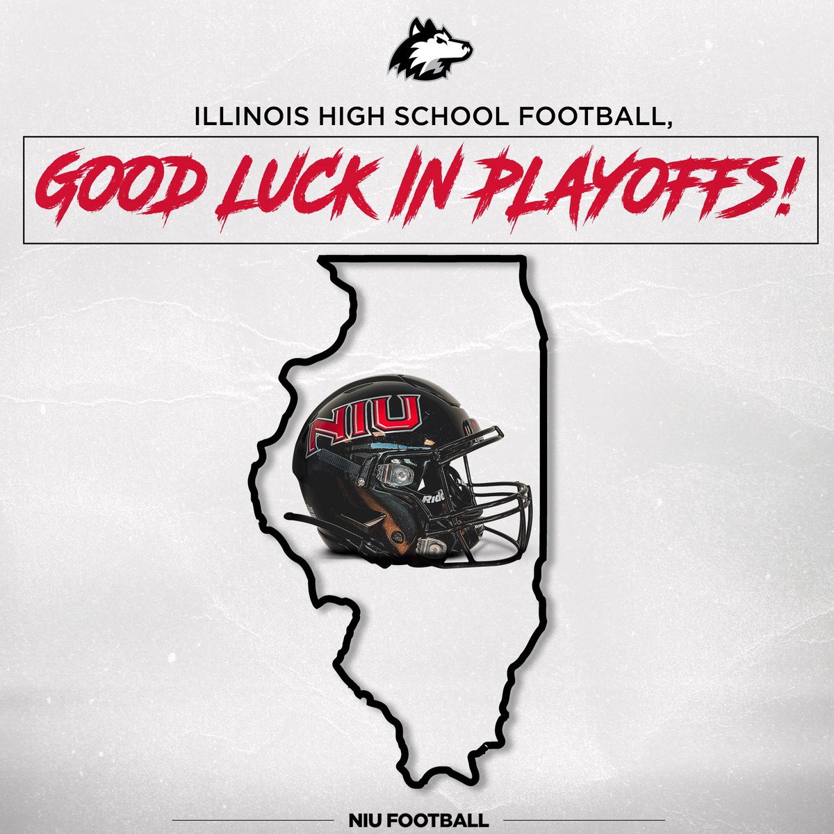 Good luck all the high schools in the state of Illinois on your quest to becoming a state champion‼️ 🐾 🔴⚫️