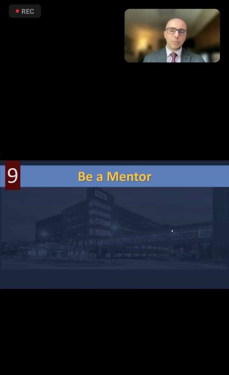 Listening to <a href="/chadialraies/">Chadi Alraies, MD FACC FSCAI</a> delivering an AMAZING Grand Rounds about succeeding in you career. What a talk! 💪💪 <a href="/wsuim/">WSU/DMC Internal Medicine Residency</a>