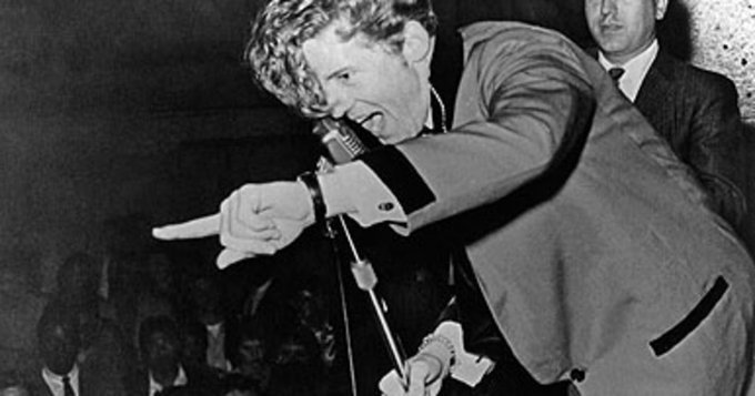 The greatest rock and roll song ever recorded - Great Balls Of Fire by Jerry Lee Lewis. It was the first single I bought with my own money, and is still more punk rock than you think. He can finally rest.