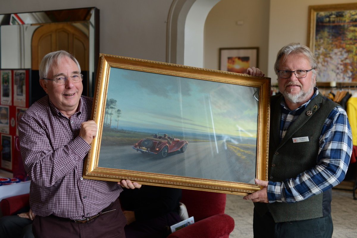 mgccse's tweet photo. The MGCCSE awards were handed out at our annual lunch on Sunday including this painting which went to the club member of the year - find all the winners here -  https://t.co/Z63QgQh5Z2 https://t.co/ofw5Q2IHLL