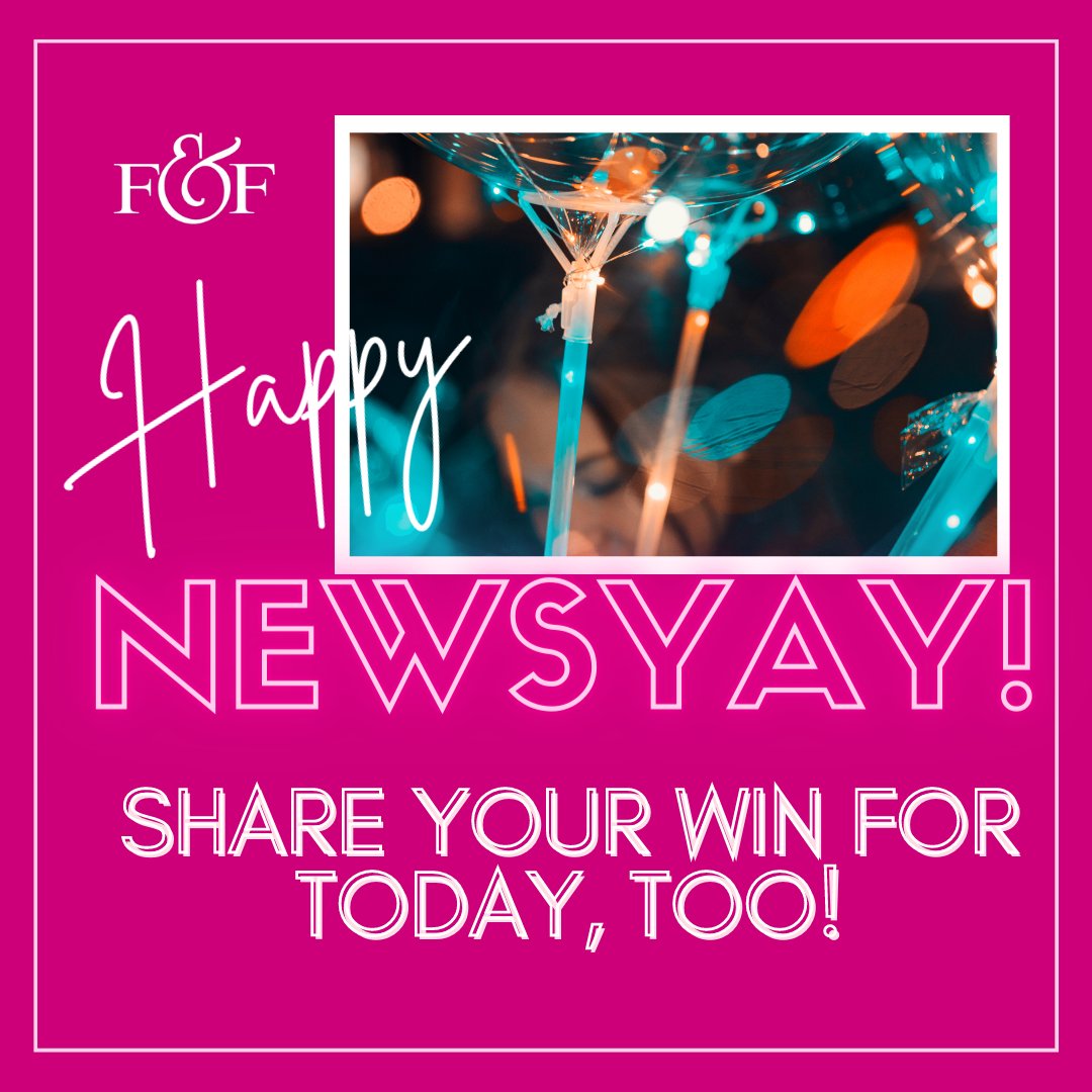 𝗛𝗮𝗽𝗽𝘆 𝗡𝗲𝘄𝘀𝗬𝗔𝗬! We encourage YOU to share a WIN for the day!🏆 Here are some folks making magic happen: @cathy_sikorski <a href="/BlueOceanGW/">BluOceanGlobalWealth</a> <a href="/BetterAllies/">Better Allies®</a> <a href="/TheHaneyCompany/">The Haney Company</a> <a href="/wealth_mgmt/">Wealth Management</a>  and more!

linkedin.com/feed/update/ur…