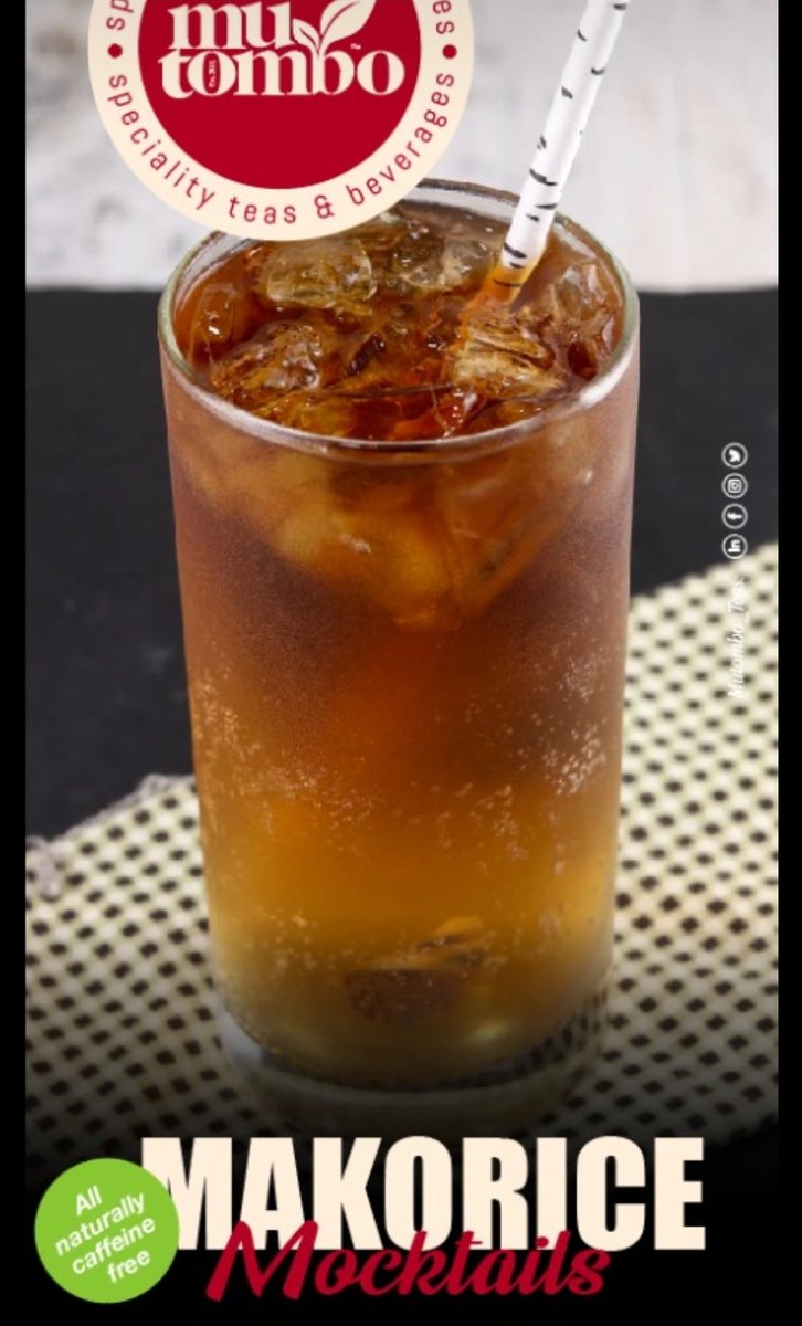 Mutombo_Teas's tweet photo. #Mutombo_Cocktails
#Makorice cocktails 
❌We did not add any flavours
❌We did not add any colour
Nature did it by itself from the tea leaves and the spices we use. https://t.co/EiBoaziS33