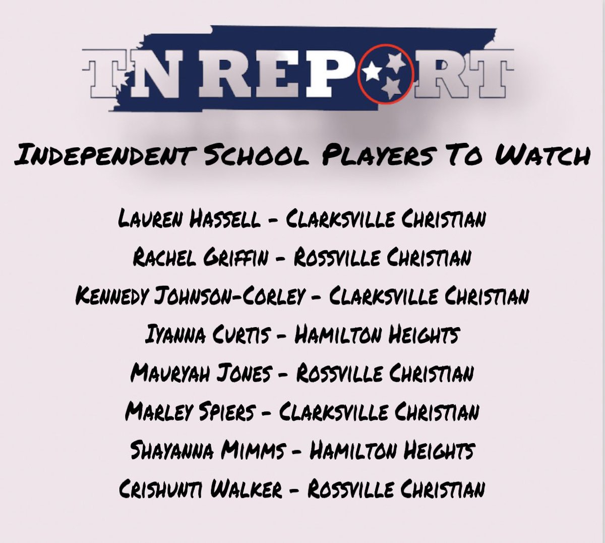 TheTNReport's tweet photo. Independent School Players to Watch: https://t.co/xkyOapHobK