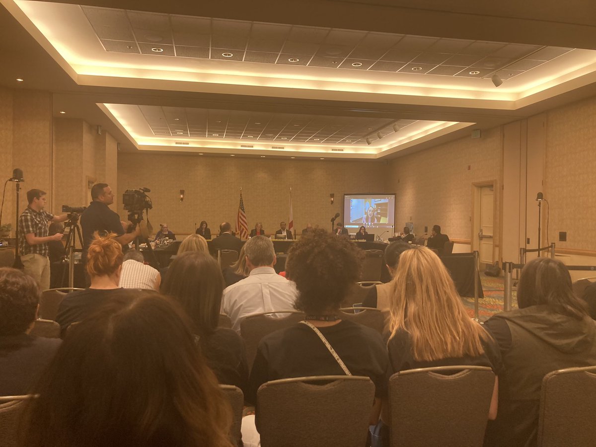 coalition_trans's tweet photo. Starting the day of lies about #TransYouthHealthcare this morning at the #FLBOM meeting with the biggest lie of all “The FL Board of Medicine is a neutral non-political board” - #WeCallBS you are all political laddies ordered around by @RobDeSantis https://t.co/ntiyueqicT