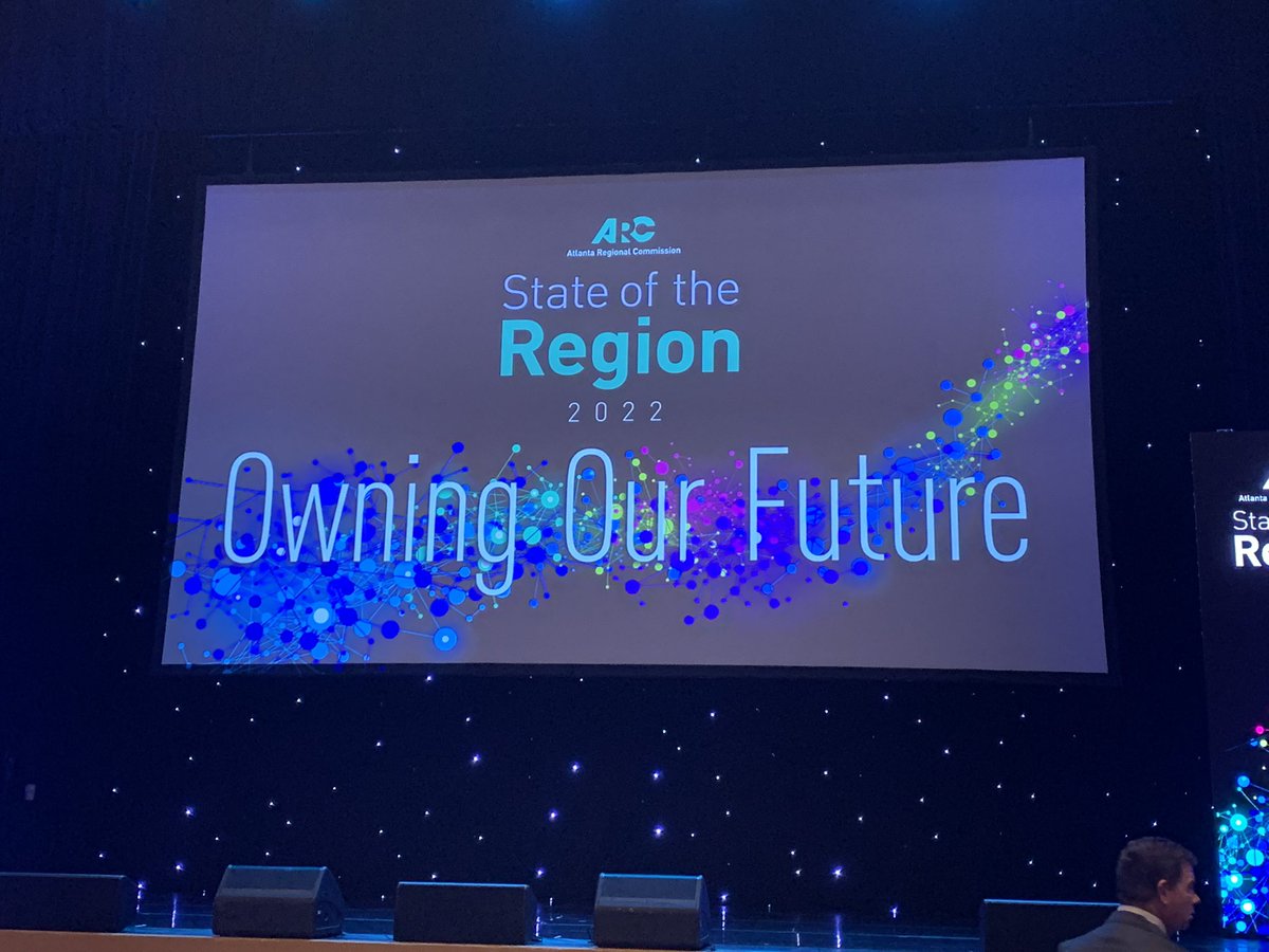Excited to attend the <a href="/AtlantaRegional/">Atlanta Regional Commission</a> State of the Region as a #sponsor with other <a href="/BrookhavenGaGov/">City of Brookhaven</a> officials #owningourfuture