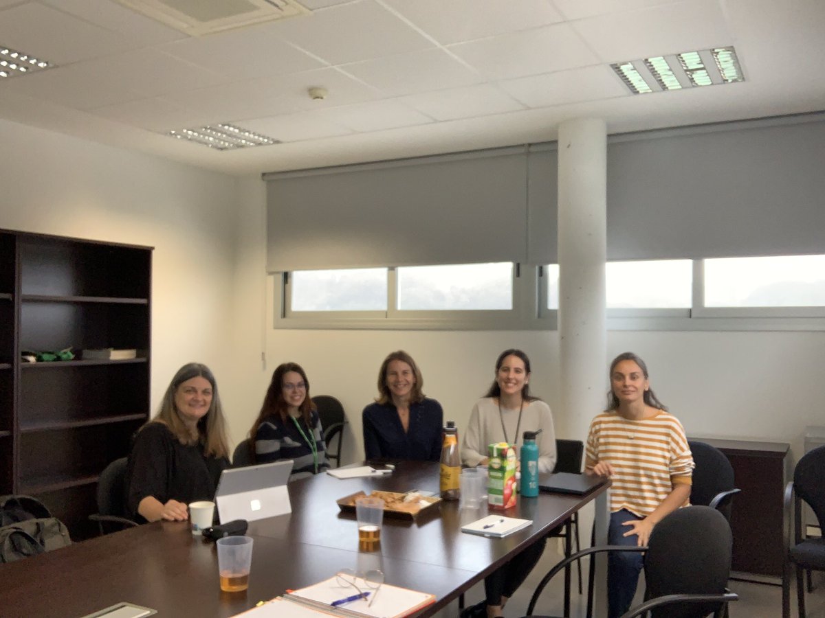 Today we had a very interesting lab meeting. Each one of us presented our recent progress and future research perspectives - a very enriching session!!

Picture (left -right): Montse Rodríguez Elisenda Zafon <a href="/amassaguerv/">Anna Massaguer</a> <a href="/Cristina_BC2/">Cristina Bermejo</a> <a href="/S_BaVe/">S</a>