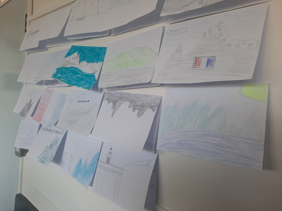 MoyleParkMFL's tweet photo. Some of the brilliant work completed by Junior French students this week. Have a great midterm everyone!! https://t.co/3DtWxl0x2w