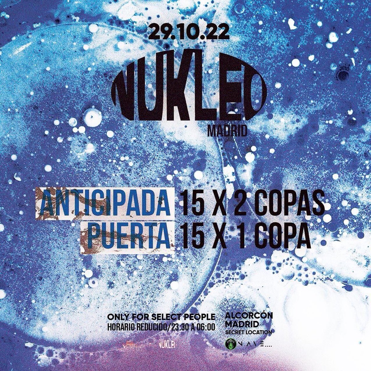 DjPeisch's tweet photo. Contando las horas para una noche de #Technazo en #NukleoMadrid
,Urtinsa🙌https://t.co/iIwHb2cPNJ 👽🤘🔥
Ademas recuerda que este sabado se cambia la hora y disfrutaremos 1 horaza +!
Puntos de venta y + info en los perfiles oficiales:
https://t.co/HoqNkQ9xlv https://t.co/6JaaFq09l7