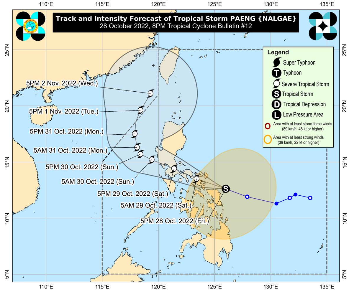 dost_pagasa's tweet photo. Erratum: An old forecast track was uploaded. Please refer here for the latest track. https://t.co/eZ8eWCzgnu