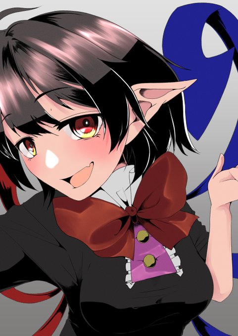 着色したぬえちゃん
#東方Project 
#封獣ぬえ 