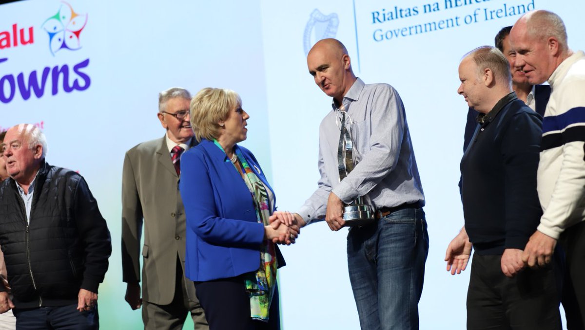 Trim has been named as Ireland's Tidiest Town 2022!

Massive congratulations to the Meath town which has scooped the award for the 4th time. They previously held the title in 1972 &amp; 1984 and were joint winners in 1974. @DeptRCD   #SuperValuTidyTowns22 #OurRuralFuture