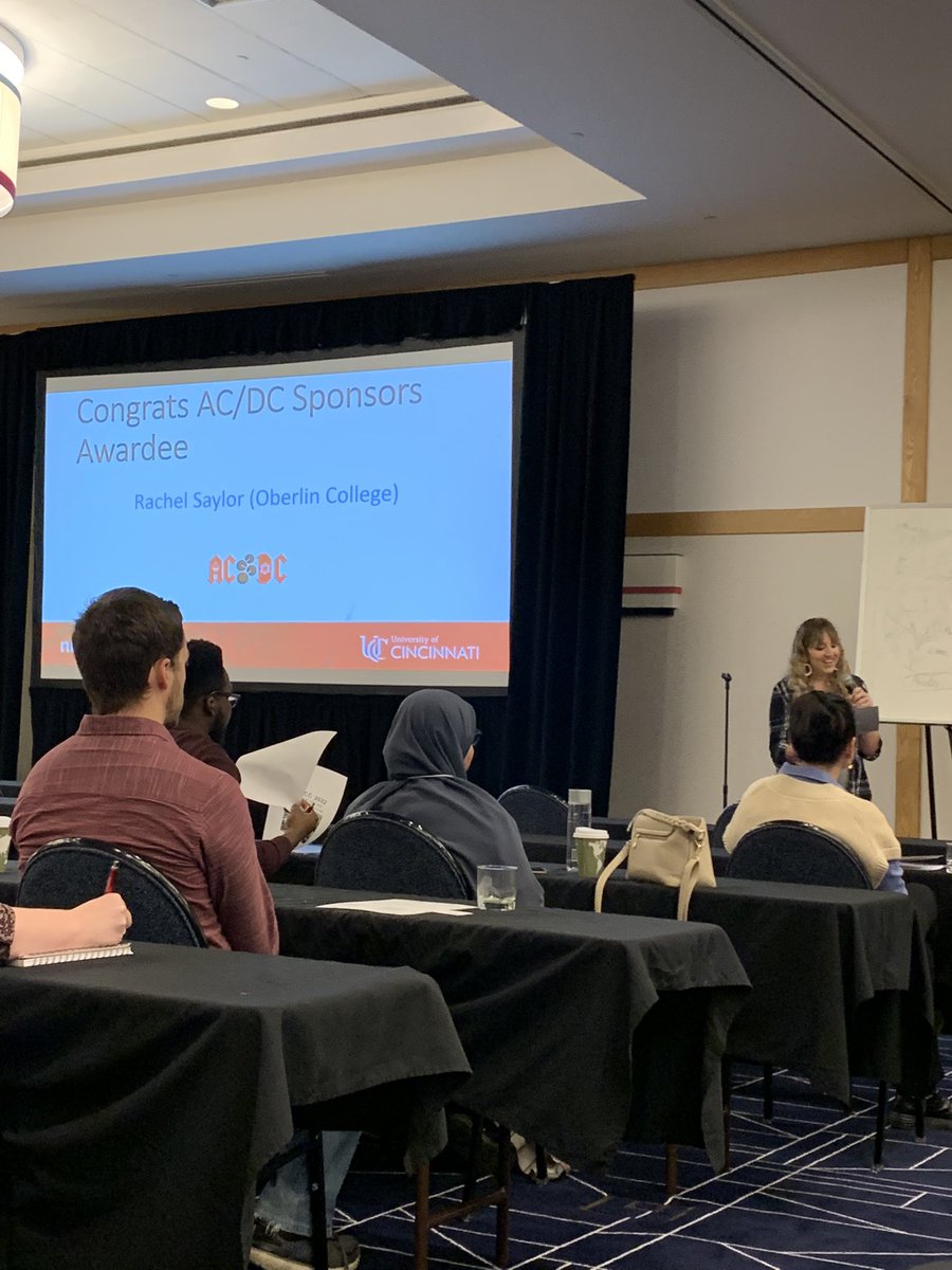 Bindu Sharma (@bindu_chem) on Twitter photo Opening session of final day of Midwest Universities Analytical Chemistry Conference! #MUACC2022 <a href="/RossLabUC/">Dr. Ashley Ross</a> Opening session of final day of Midwest Universities Analytical Chemistry Conference! #MUACC2022 <a href="/RossLabUC/">Dr. Ashley Ross</a>