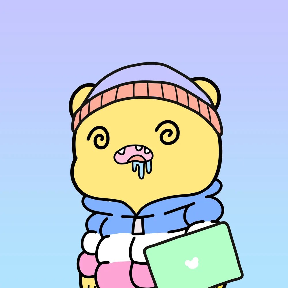 Thank you so much  <a href="/3dnft_eth/">3d-nft.eth</a> and congrats on 3k followers… amazing!!!!! This little <a href="/CrazyBearsNFT/">CrazyBears</a> cutie is en route to go treasure hunting with his 🐻frens❤️