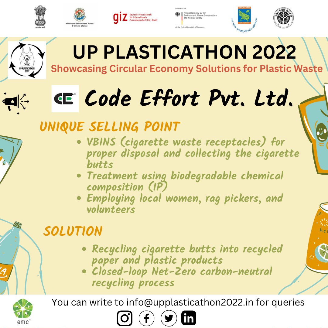 UP Plasticathon 2022 tweet media