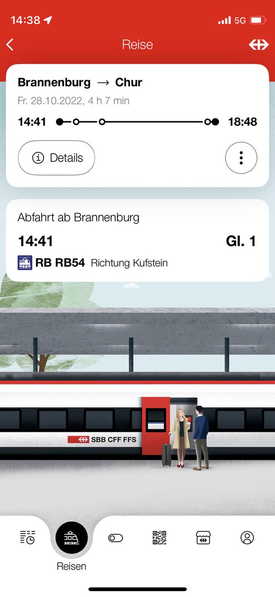 kragulji's tweet photo. Auf gehts nach Chur.
Wenn alles fährt wie geplant fahr ich heute das erste Mal #fvdosto der @sbbnews https://t.co/a6NOEuKqeC