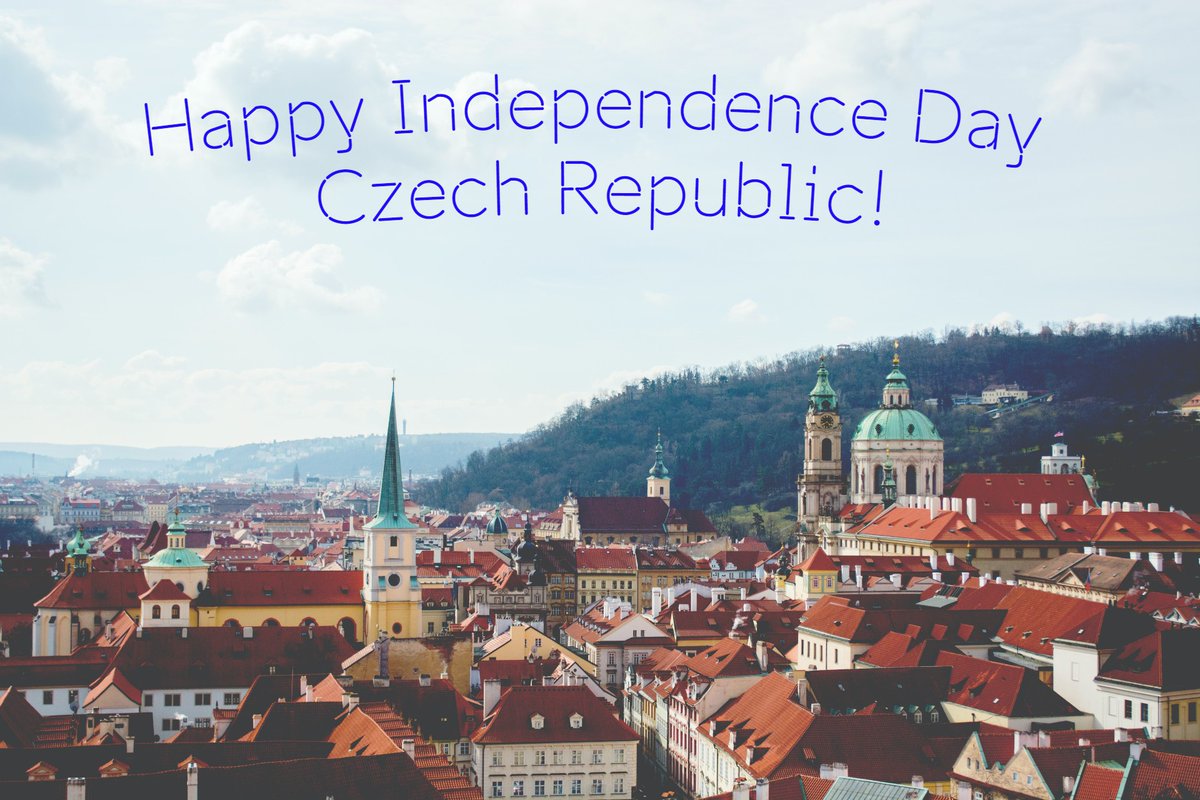 Happy Independence Day to our amazing friends and colleagues from #Czechia!🇨🇿
