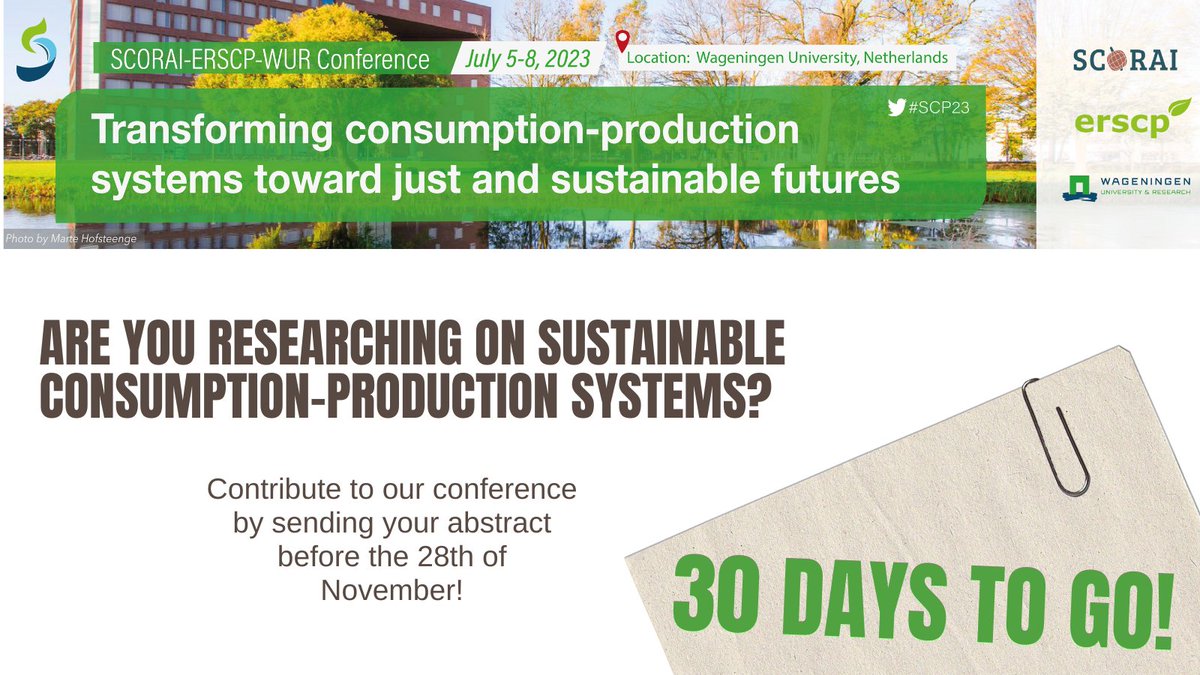 SCPConference23's tweet image. The 30-day countdown is on!

Send your contribution here➡️ scp-conference-2023.com/web/author