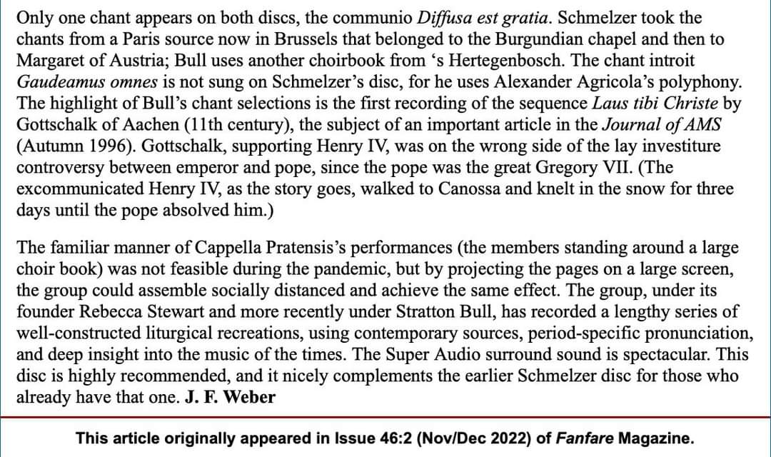 Cappella Pratensis tweet media