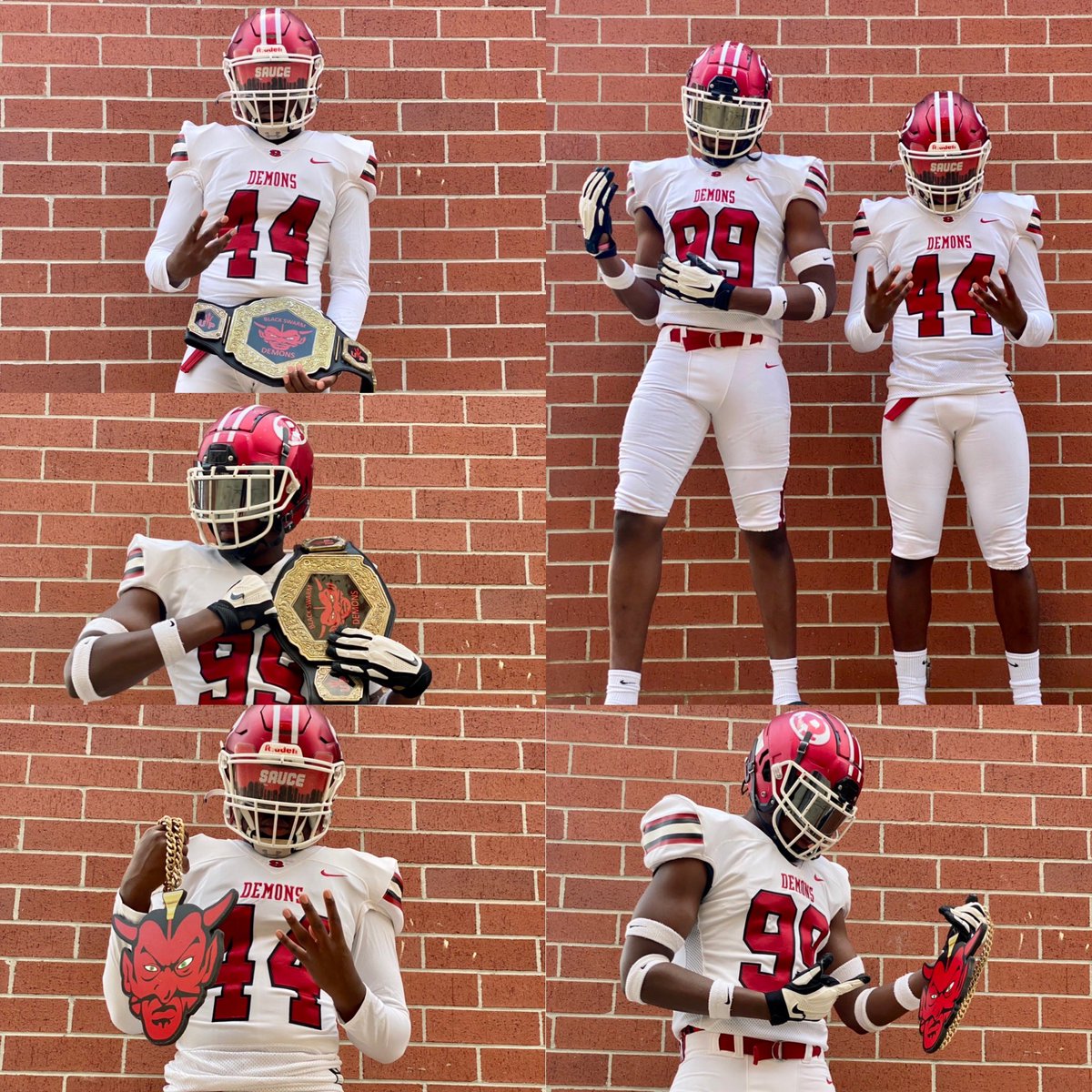 WRHSEQUIPMENT's tweet photo. BIG REGION GAME TONIGHT!! GOING WITH THE CLEAN ALL WHITE UNIFORMS TONIGHT AGAINST JONES COUNTY #ROBINSFOOTBALL #DMGB #NIKE #THREEPEAT https://t.co/9stBrcMC73