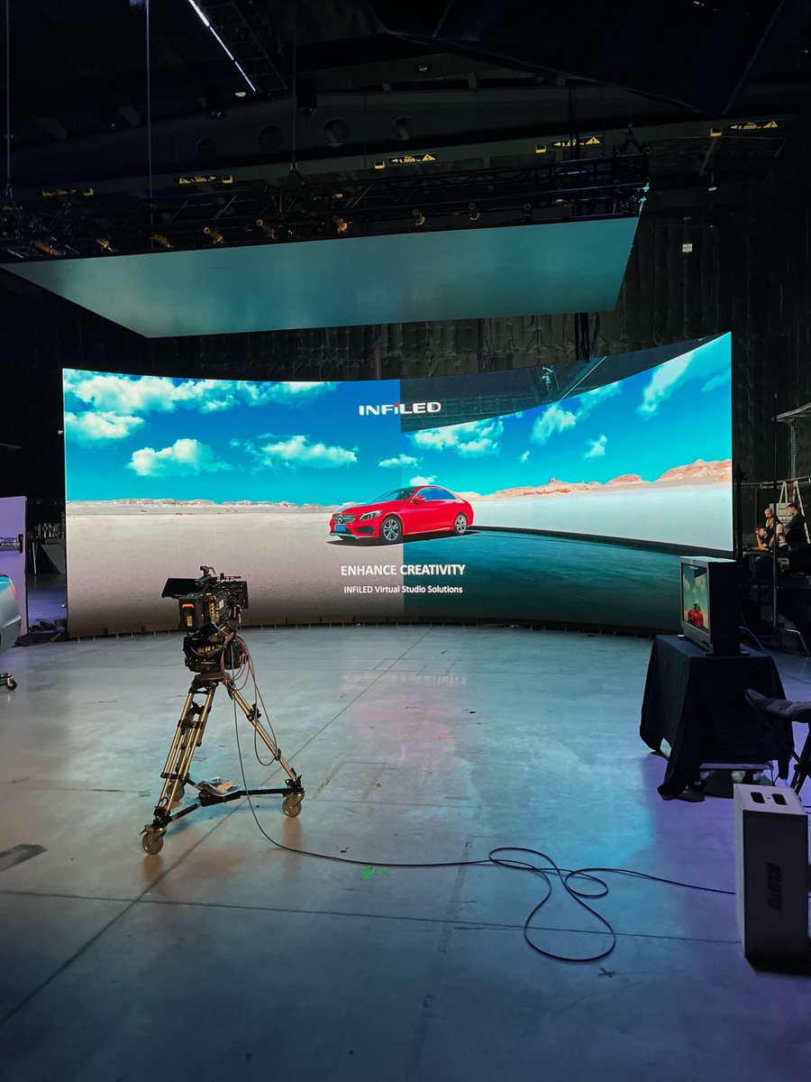 infiledcom's tweet photo. INFiLED's team is at the Netflix Post Production Summit in Madrid, Spain. Together with other technology partners, INFiLED is showing its Virtual Production Solutions for training sessions on post-production, visual effects and virtual production #INFiLED #Netflix #NetflixSummit https://t.co/hNPFGGFVJw