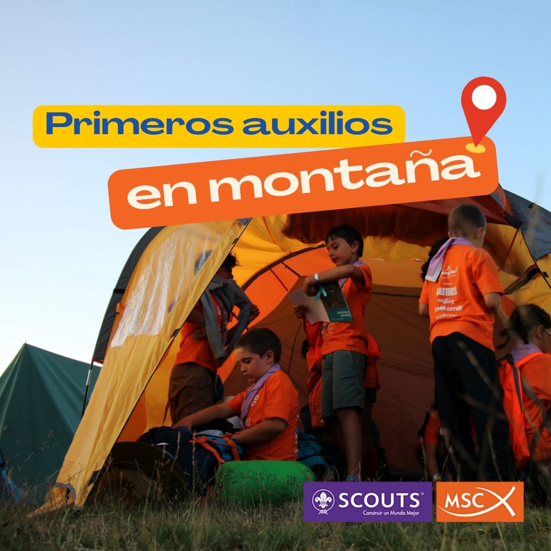 scoutsmsc's tweet photo. 🏞️¿Te vas de excursión con tu grupo scout?🏕️

Si ya tienes todo listo ✅ repasa nuestros consejos para estar ¡SIEMPRE LISTO!⚜️💜🧡

Si quieres saber más sobre los primeros auxilios en montaña visita nuestra web 📲https://t.co/0EP754zs3L

#ScoutsMSC #ScoutsEnMovimiento https://t.co/UAB8DUalba