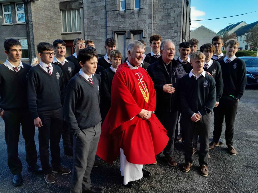 CBS Kilkenny students attended a wonderful mass celebrating the announcement of our new Bishop of Ossory, Fr Niall Coll. We wish him every success and happiness in his new role.