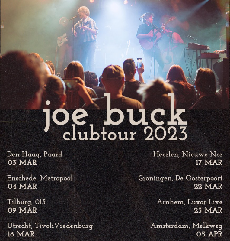 I bought my ticket for <a href="/JoeBuckMusic/">joe buck</a> his show in Utrecht, go get yours :)