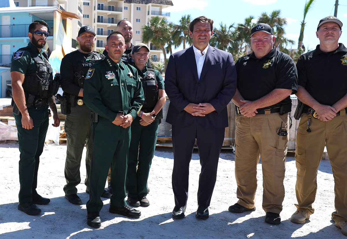 On #NationalFirstResponderDay, I’d like to recognize the sacrifices my family members make on a daily basis. On the one month anniversary of #HurricaneIan, it couldn’t be more fitting to honor our dedicated members and the first responders who assisted us -Sheriff Carmine Marceno