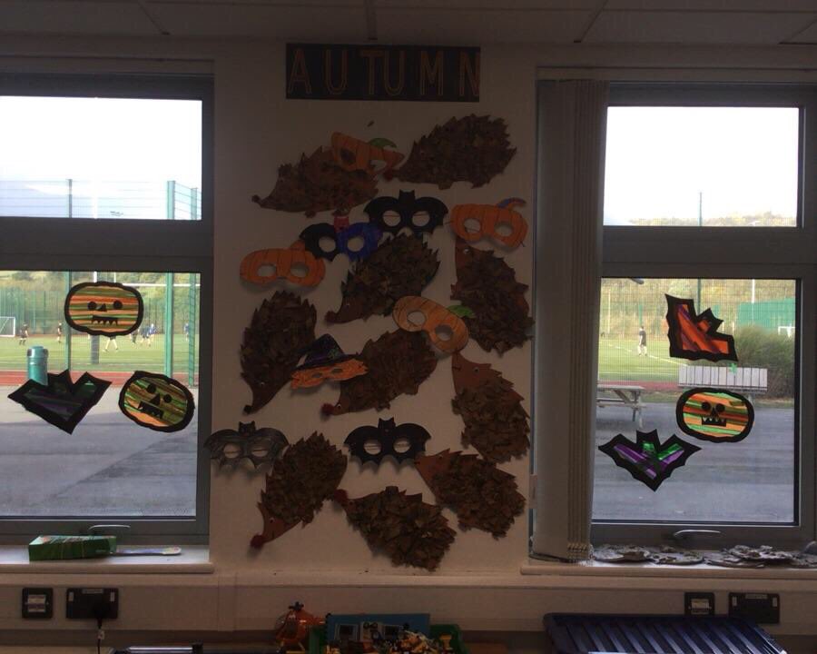 islwynsrb's tweet photo. Sirhowy also had a party to celebrate a few things this week. First we created masks and classroom decorations, made cookies for the party before playing lots of spooky party games! #endoftermsuccess #itsourparty https://t.co/dsVQzP0ond