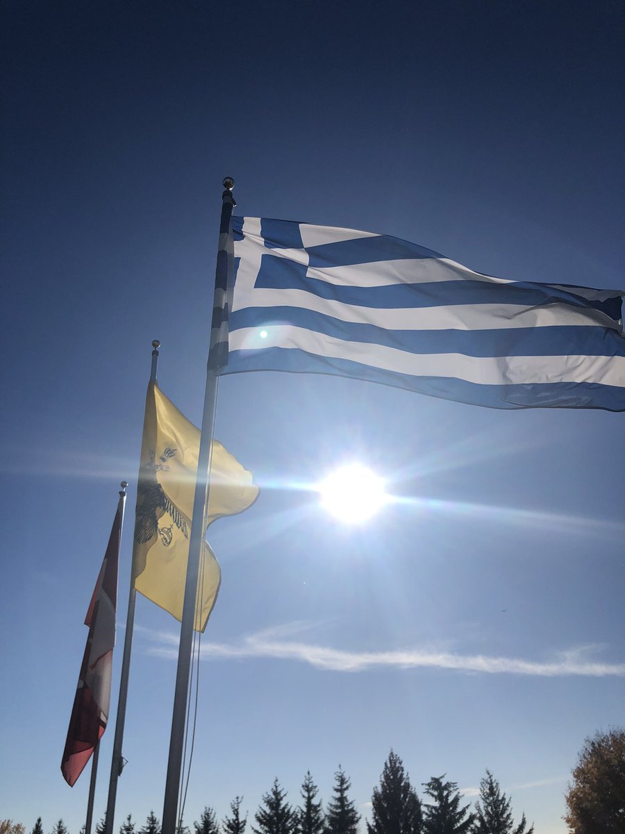 October 28 is celebrated by Greeks worldwide, honouring both historical and religious significance, and reflecting on #freedom and #courage.  

Happy #OxiDay 🇬🇷🇬🇷