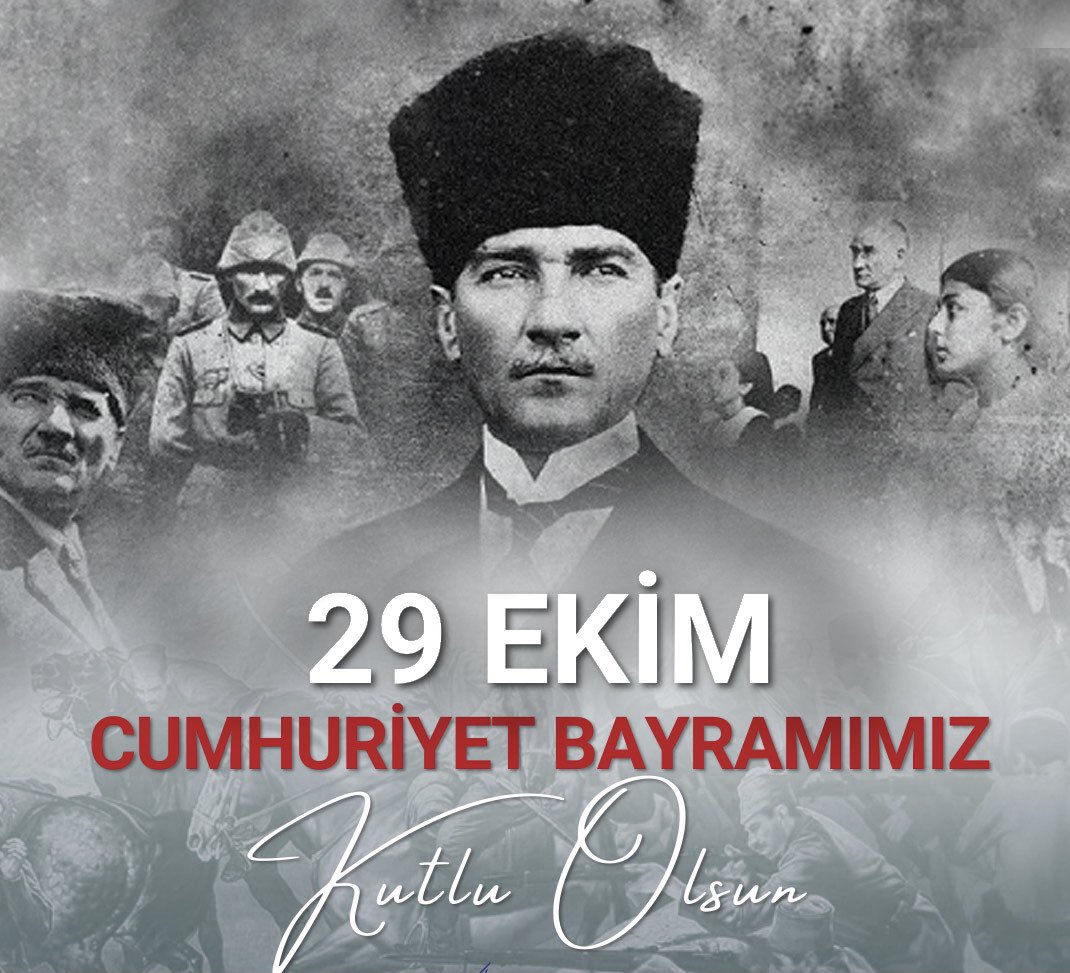 #MustafaKemalATATÜRK ün izinde “her daim”
29 Ekim Cumhuriyet Bayramımız Kutlu Olsun…