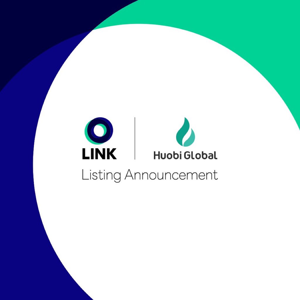 صرافی #HuobiGlobal امروز $Link را لیست می کند. Chainlink (LINK) یک پلتفرم  ارز دیجیتال و فناوری است که شرکت های غیر بلاک چین را قادر می سازد به طور  ایمن با پلتفرم