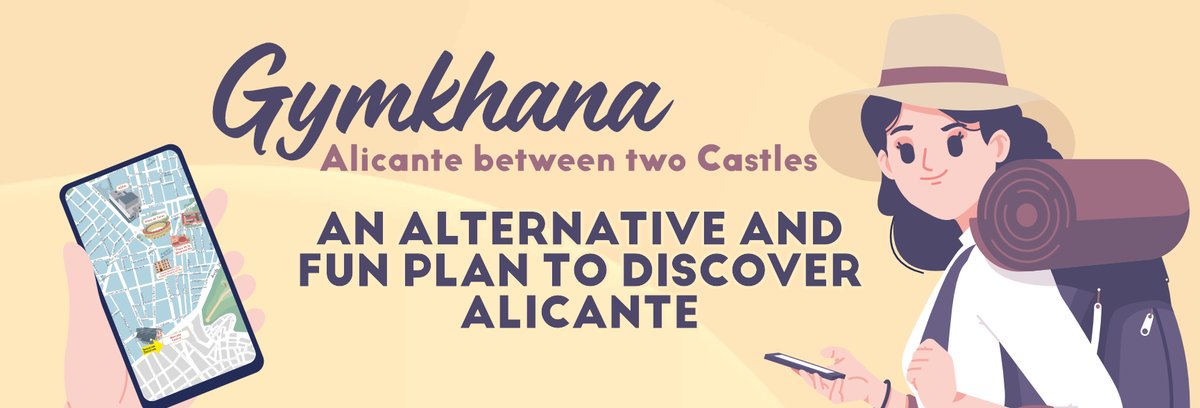 THE LATEST ALICANTE CITY TOURIST BOARD PROJECT? It is fun, educational, aimed at all audiences, and there is a gift if you complete it! 🎁 You just have to download the “Alicante between two Castles” APP, take the tour and answer the questions. alicanteturismo.com/en/digital-gym…