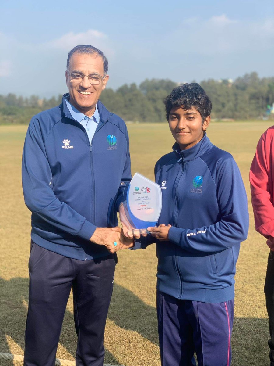 CricketNep's tweet photo. ICC Asia U19 Women's 100% Cricket Scholarship Program, Nepal
#ICCU9vsCANMIXEDXI
#MulpaniGround
ICC U19 Women's: 170/4 (20)
CAN Mixed XI Women's: 139/5 (20)
#ICCWomensCricketDevelopmentProgram https://t.co/3KRGZ0580K