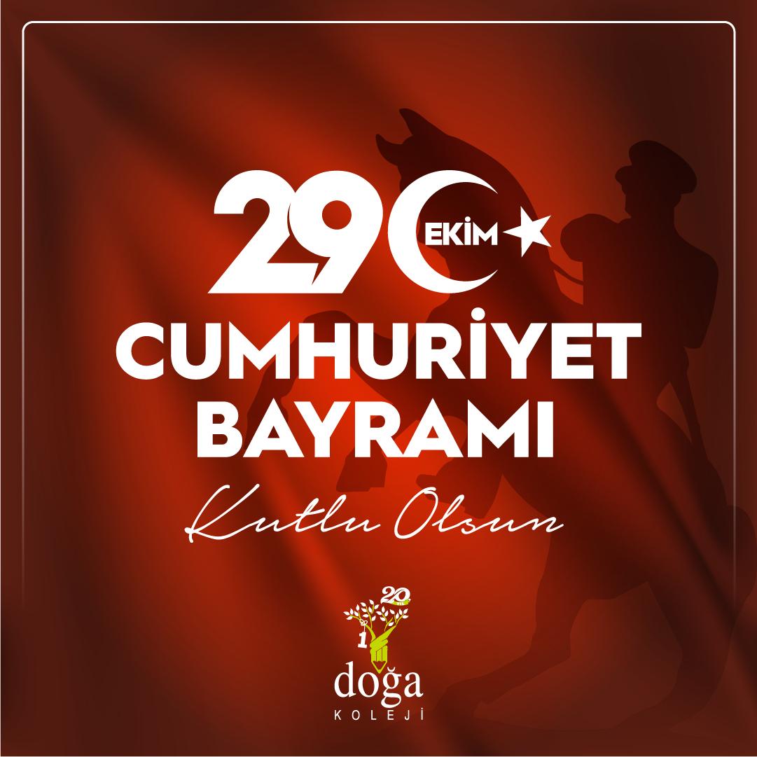 Gazi Mustafa Kemal Atatürk'ün izinde milletimizin en güzel eseri, istikbalimizin güvencesi için daima ileriye...
29 Ekim Cumhuriyet Bayramımız Kutlu Olsun! 🇹🇷
<a href="/DogaOkullari/">Doğa Koleji</a>
#DoğadaCumhuriyetBayramı #CumhuriyetBayramı