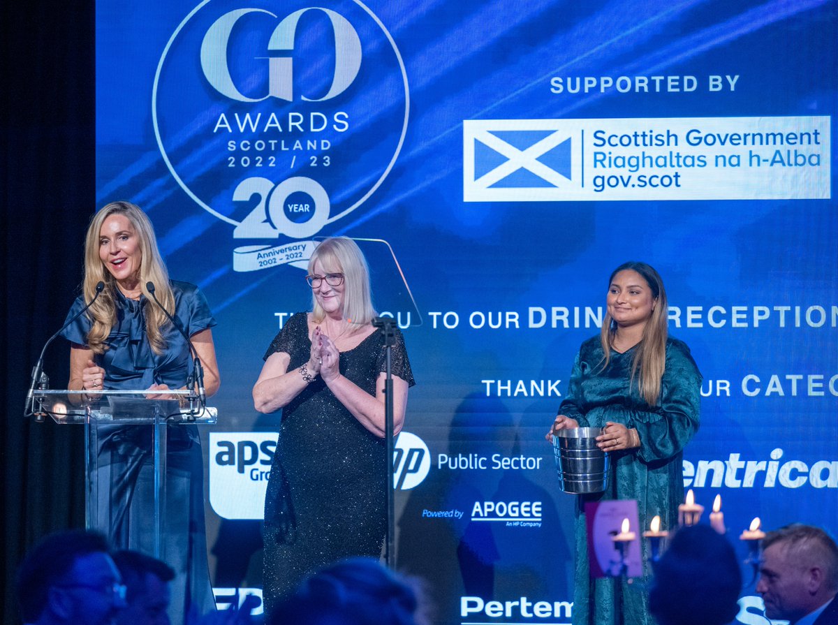 GOAwardsNews's tweet photo. We're also very pleasekd to confirm that our prize raffle draw saw over £3,000 raised for the @TrussellTrust! Thanks very much to everyone who donated, and we hope everybody attending had a wonderful night!

#GOAwardsScotland #GOAwards https://t.co/h09RJSQ2RA