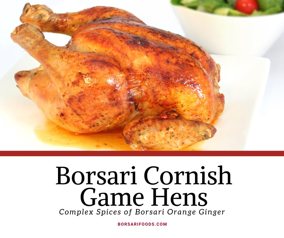 It's FriYAY!!!! Tonight celebrate the weekend with Borsari Cornish Game Hen loom.ly/Ak8YWWE #spiceupwithborsari #cornishgamehen #dinnerinspiration #dinnerrecipe