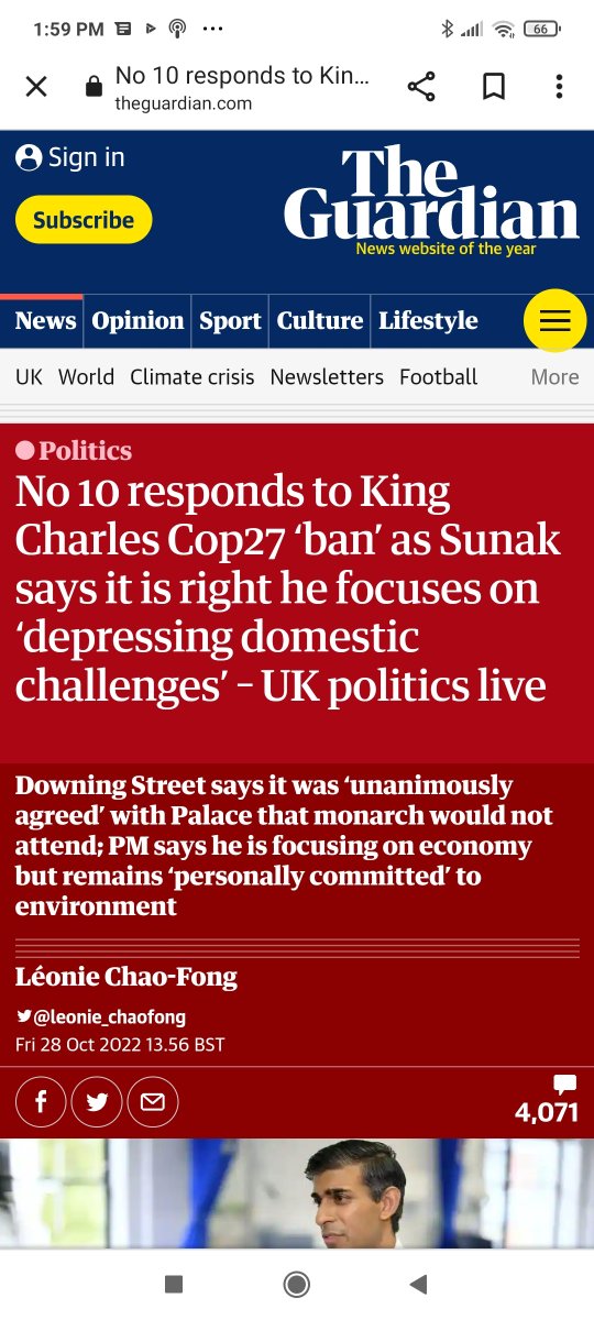 LeonieShanks's tweet photo. Sorry, in what world is the impending breakdown of the entire ecosystem not considered "a depressing domestic challenge"? https://t.co/BkUyeCic3U