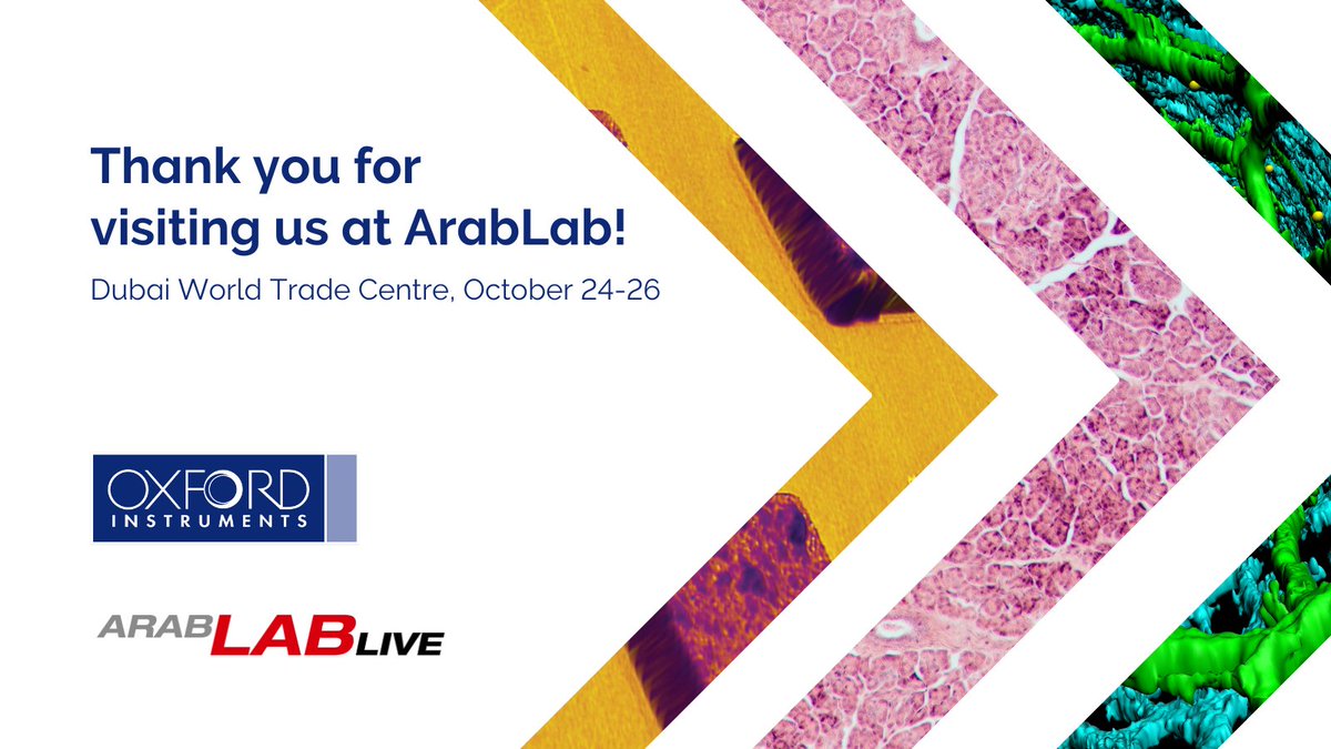 OxInst's tweet image. Many thanks to all visitors, partners, service providers and our great team onsite for the exciting and interactive time at #ArabLab2022 in Dubai! We are already looking forward to the next events.

More information and contact options: oxinst.com
  
@ArabLab