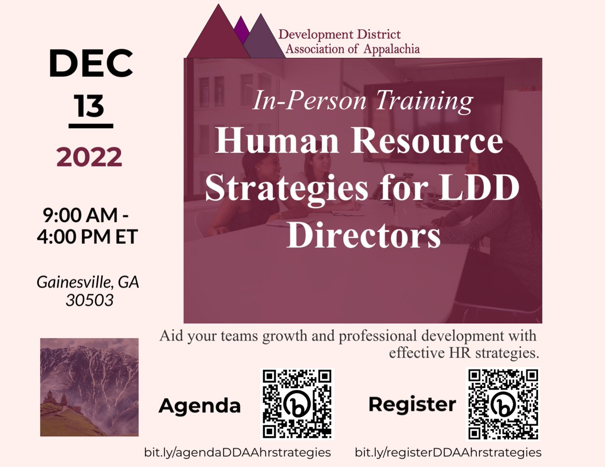 DDAALDD's tweet photo. Passionate about your team’s growth and professional development? Executives will: 
Learn the value of DEI, succession planning, &amp; multi-generational work teams 
Help you better communicate with your team 
Walk away with actionable intel &amp; ideas to help meet HR executive goals https://t.co/UBcUdGyW3L