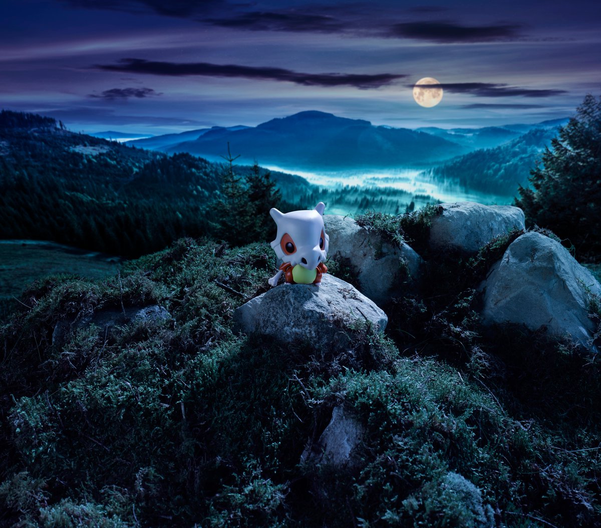 PokemonNewsUK's tweet photo. Cubone's cries echo mournfully within the skull it wears on its head. 

Do you promise to protect this very EMOtional Pokémon? 🖤 https://t.co/tFXNZQ68TL