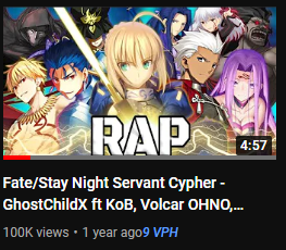 NGhostellarEN's tweet photo. My first video to hit 100k views... I am proud that it's gotten so far! Thank you to that help it and me grow! Thank you all and much love! https://t.co/Uml3zN3Jiu
