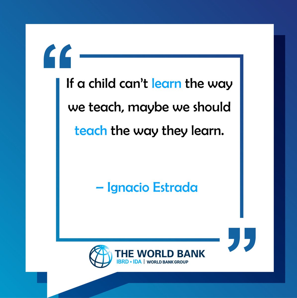 World Bank Education & Skills tweet media