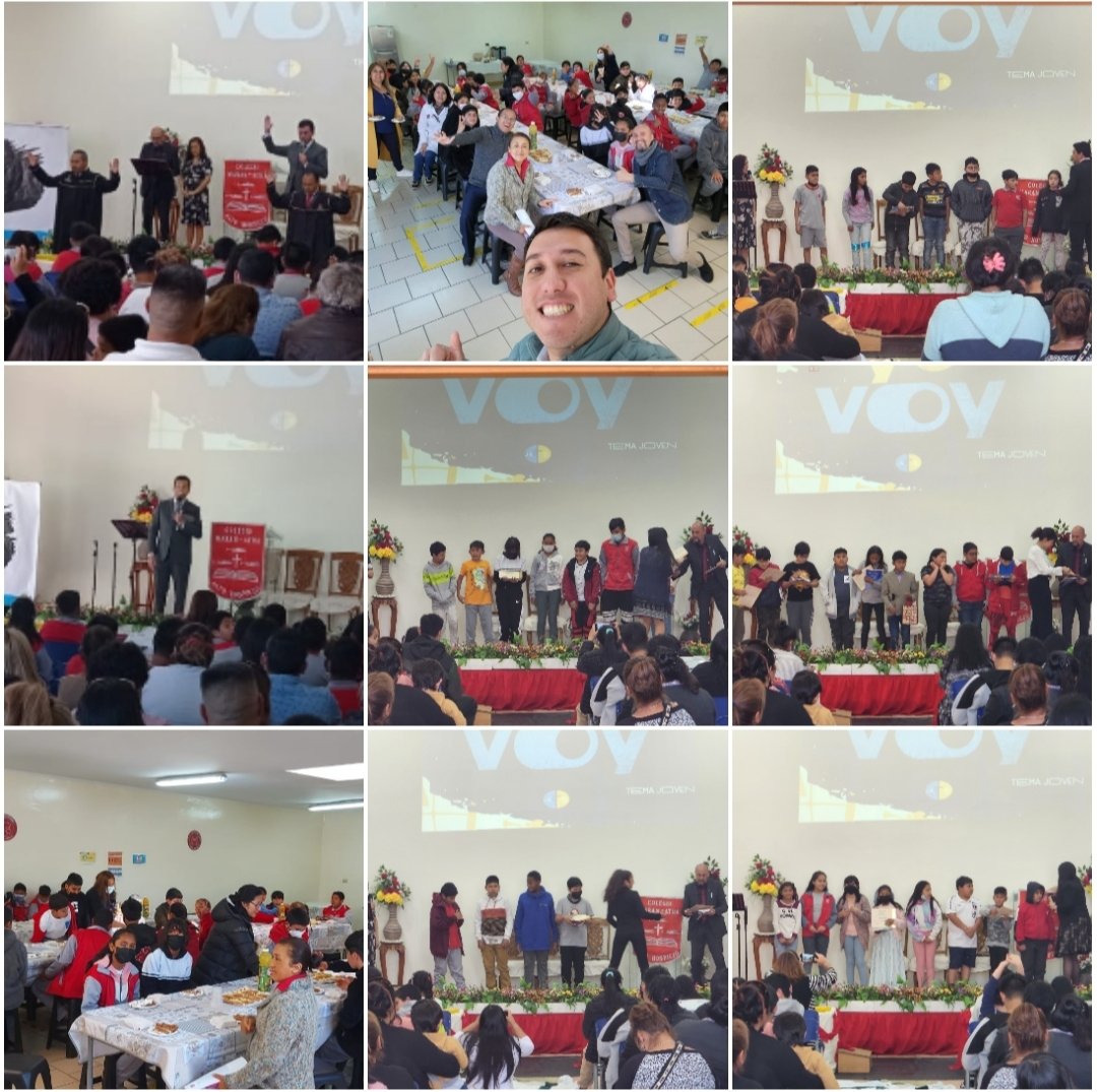 Día emocionante en el colegio Maranatha de Alto Hospicio, tuvimos el privilegio de ver a 53 jovencit@s entregar su vida a Jesús.
