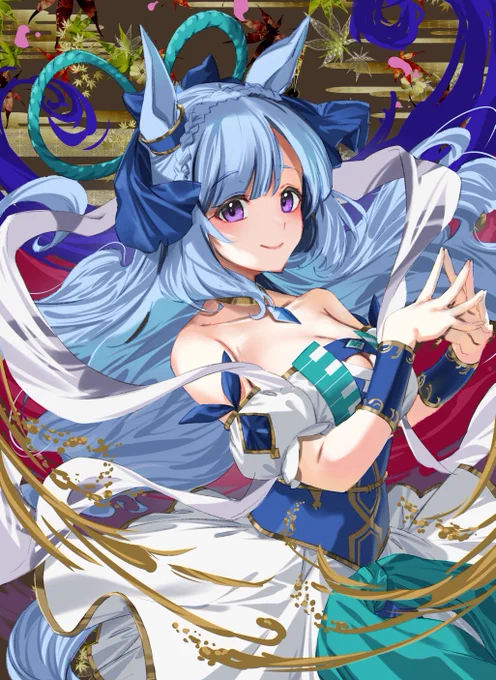 神馬 豊穣の天女#ウマ娘 #メジロアルダン 