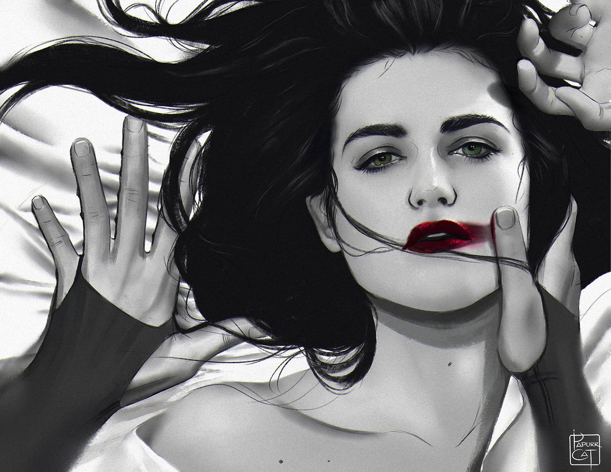 The lips I used to call home, so scarlet, it was maroon.